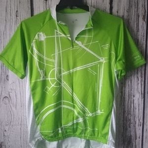 Primal Short Sleeve 1/2 Zip Cycling Biking Riding Jersey Size XL